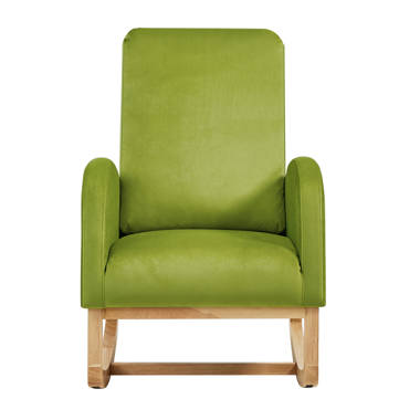 Lime green rocking online chair